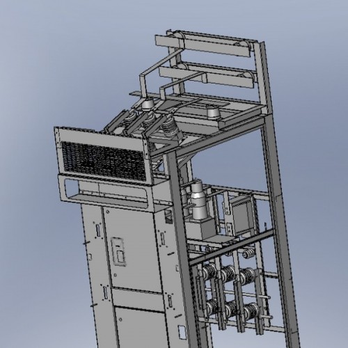 Система розподілу електроенергії на стороні 6-10 кВ 